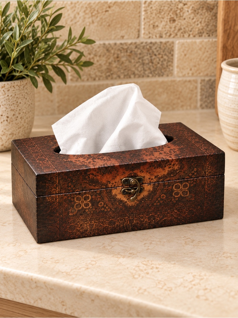 Olde-Worlde Tissue Box - Picture 6 of 16